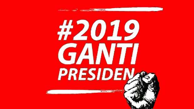  Gerindra Ganti Tagar#Ganti Presiden Menjadi Prabowo Presiden